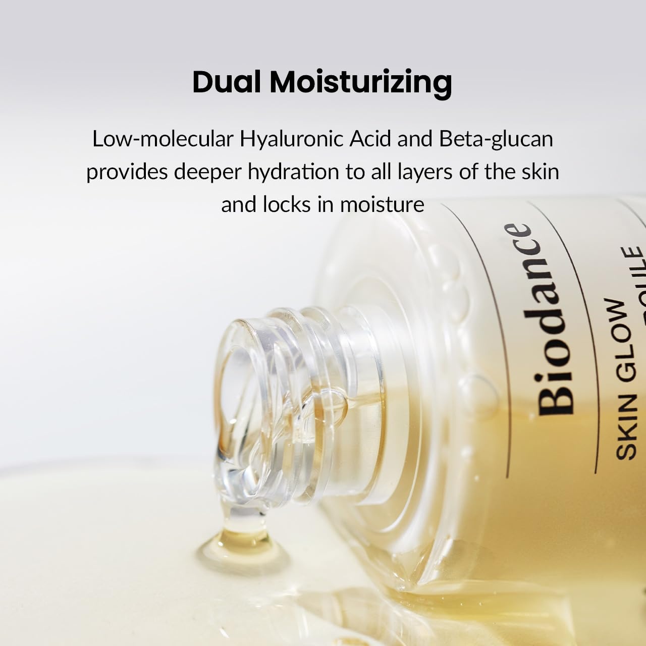 image:imageBiodance Skin Glow Vital Ampoule Total Care Serum Brightening AntiAging Probiotic Complex Ampoule 169 fl oz x 1 eaVital Ampoule
