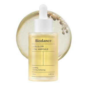 Biodance Skin Glow Vital Ampoule, Total Care Serum, Brightening, Anti-Aging, Probiotic Complex Ampoule | 1.69 fl. oz x 1 ea(Vital Ampoule)