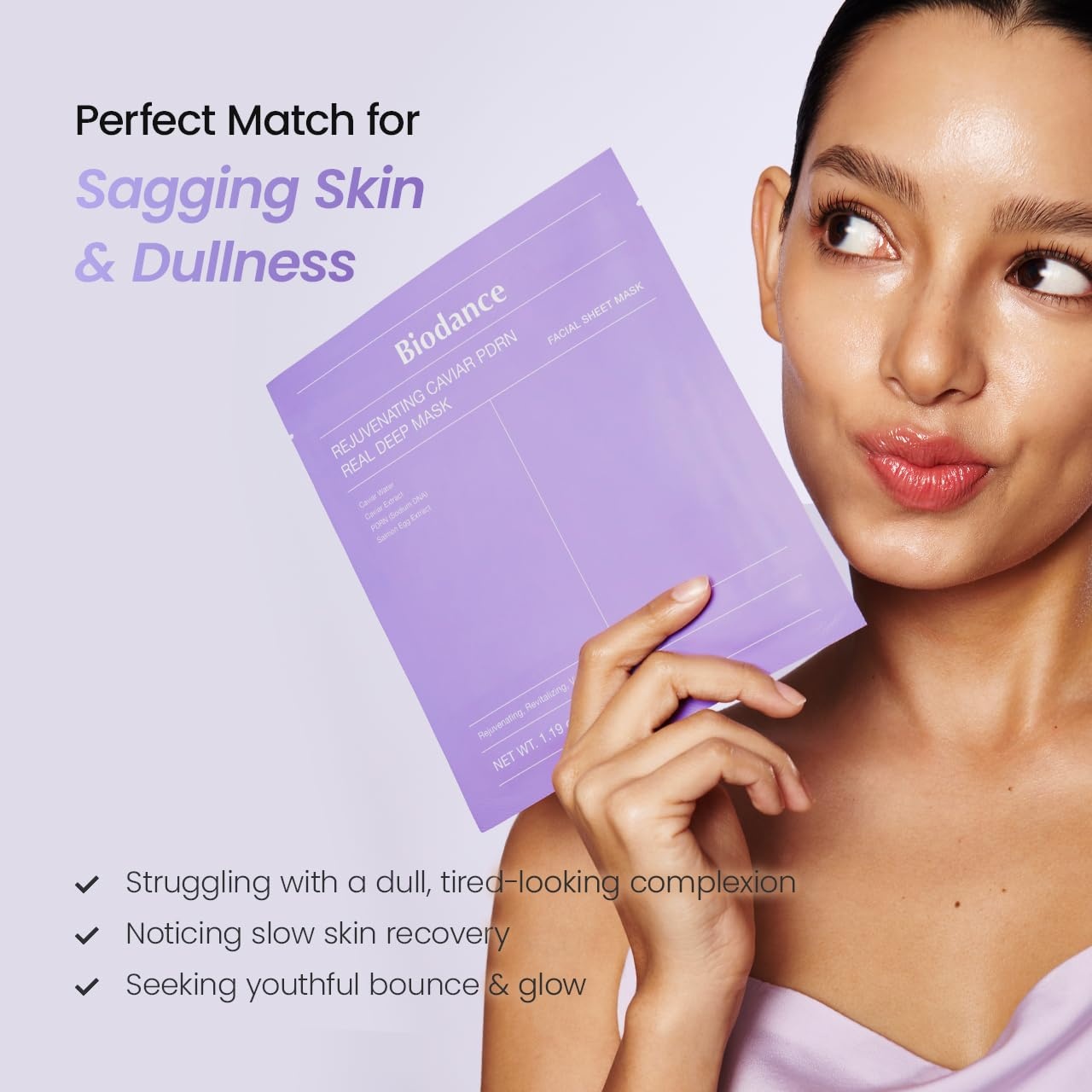 image:imageBIODANCE BioCollagen Real Deep Mask Hydrating Overnight Hydrogel Face Mask Pore Minimizing Elasticity Plumping Travel Essentials amp Self Care Gifts for Women Korean Skin Care 119oz34g x 4eaPDRN