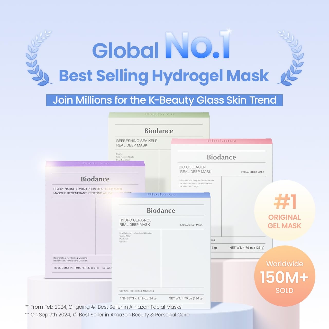 image:imageBIODANCE Ceranol Day amp Night Gel Duo Ceramide Panthenol Mask amp Gel Toner Pads Set Korean Skincare Set for Moisturizing Hydrating Soothing Korean Skin Care Skin Care Routine Set