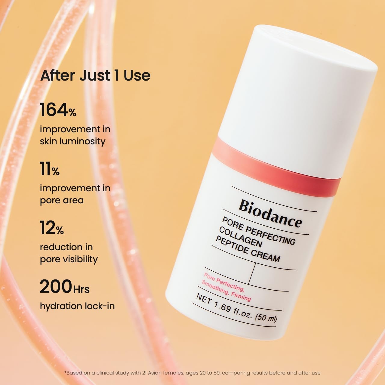 image:imageBIODANCE Pore Perfecting Collagen Peptide Cream Hydrating Plumping Pore Care Firming Facial Moisturizer Korean Skin Care Self Care Gifts for Women 169 fl ozCollagen