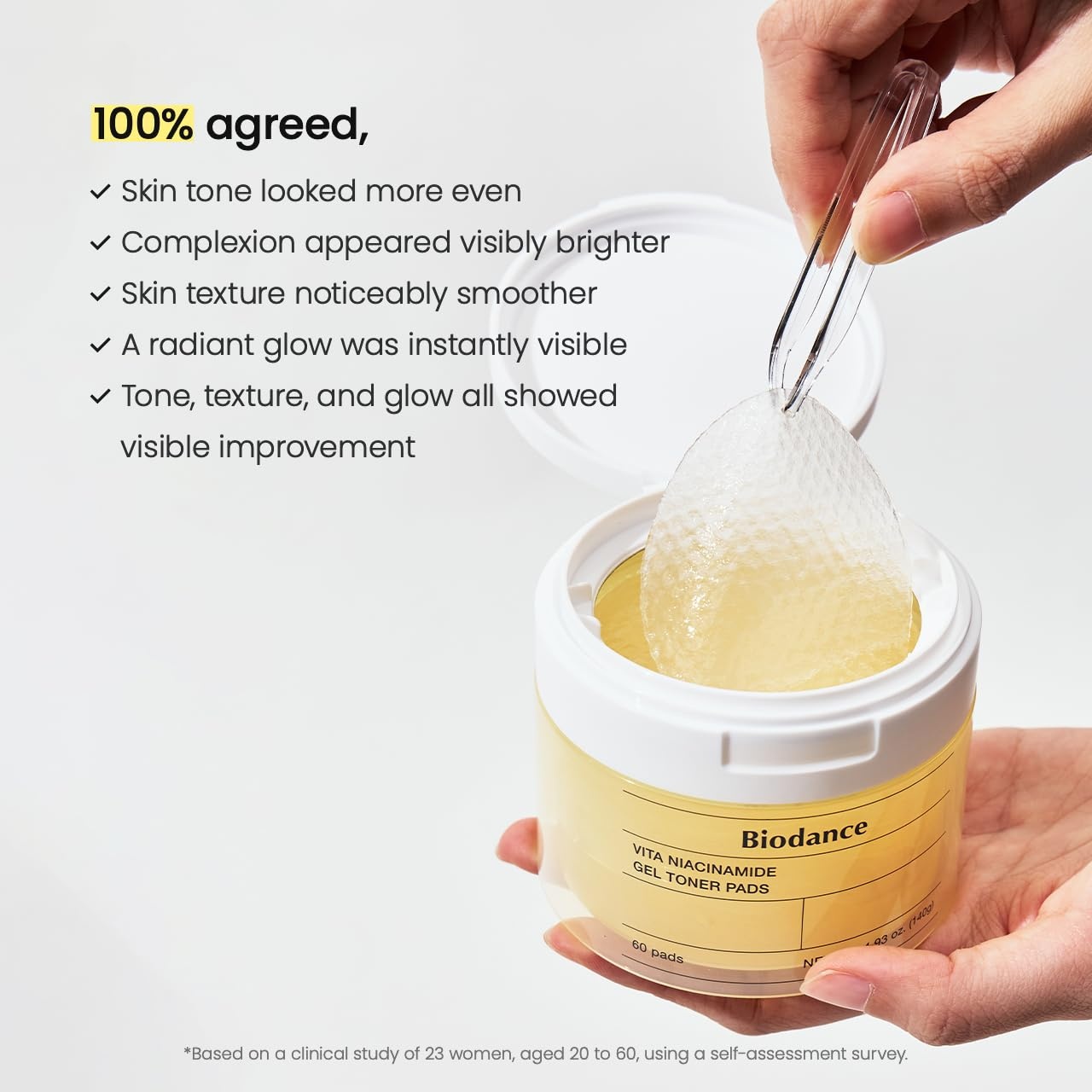 image:imageBIODANCE Radiance amp Firming Duo Vita Niacinamide Gel Toner Pads and BioCollagen Real Deep Mask for Glass Skin Brightening PoreMinimizing Korean Skin Care Skin Care Set