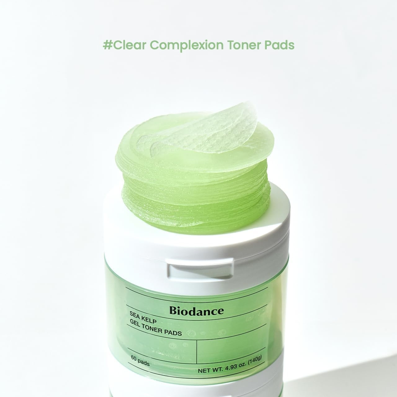 image:imageBIODANCE Sea Kelp Day amp Night Gel Duo Sea Kelp Mask amp Toner Pads Set Calming Soothing Oil Sebum Control for Sensitive Oily Skin Korean Skin Care Skin Care Set