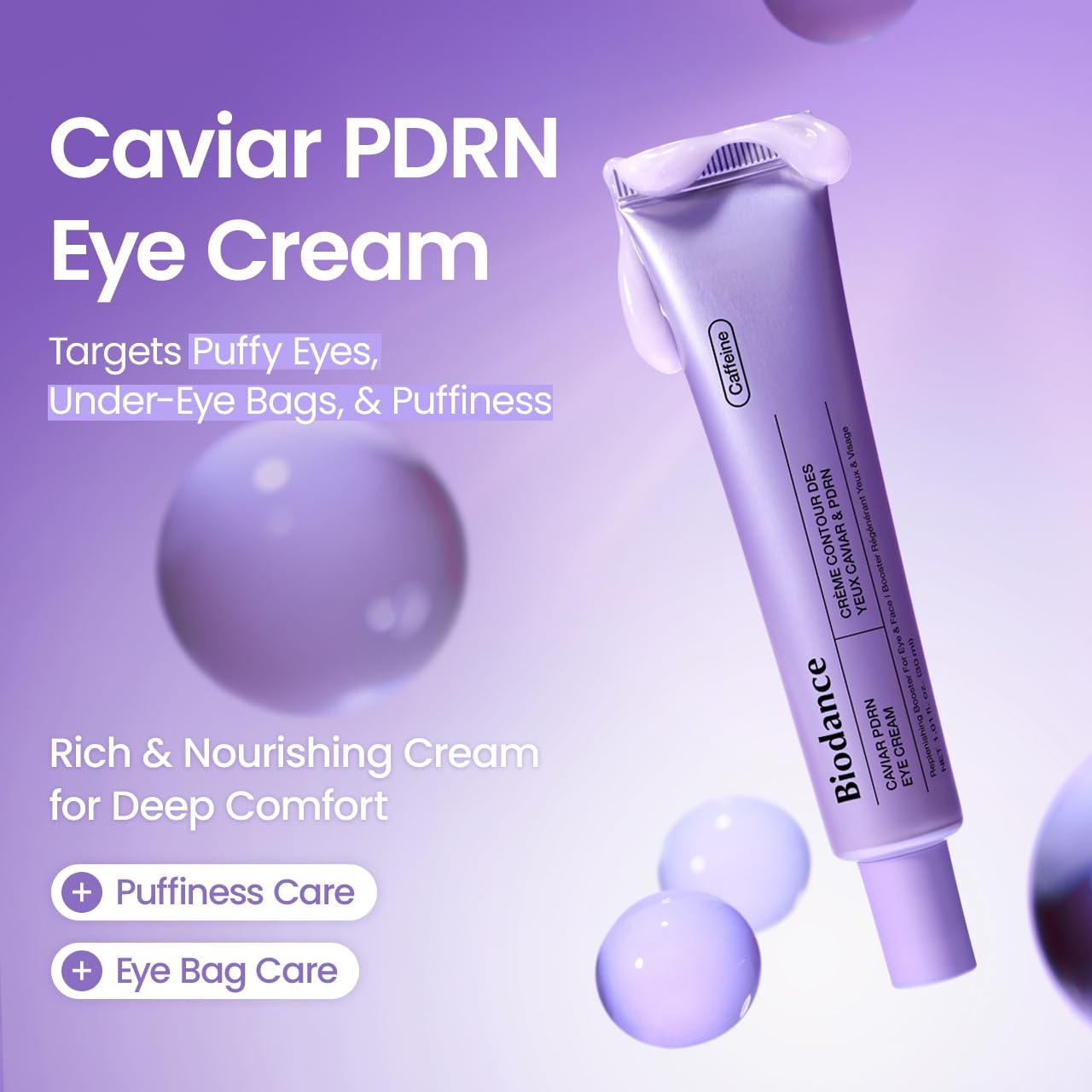 image:imageBIODANCE Vita Niacinamide Eye Cream Under Eye Cream for Dark Circle and Dark Spots Revitalizing Brightening Toneevening Self Care Gifts for Women Korean Skin Care 101 flozCaviar PDRN