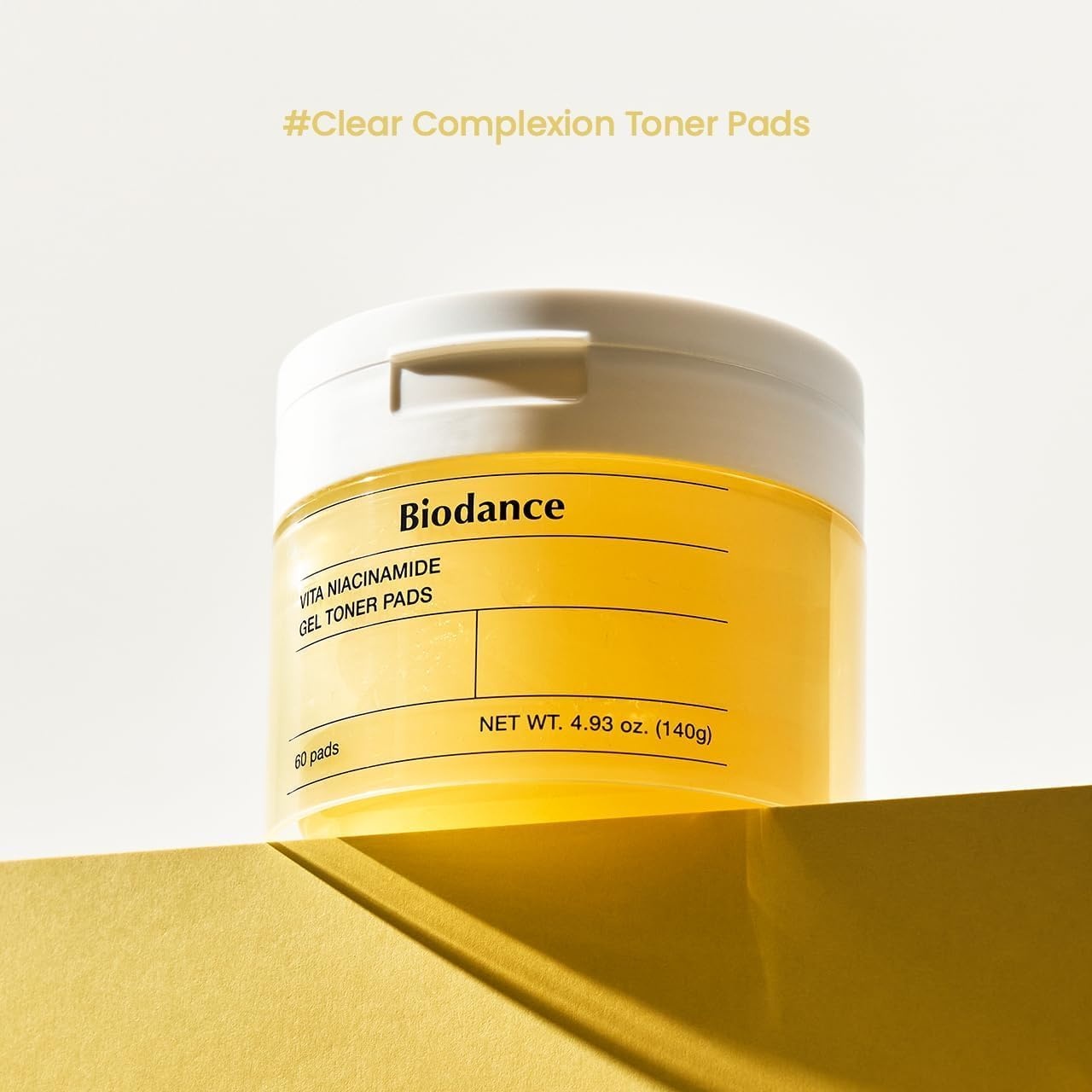 image:imageBiodance Brightening amp Calming Toner Pads Duo Set Vita Niacinamide amp Sea Kelp Dark Spot Correcting Sebum Control Korean Skincare Set for Face Korean Skin Care Skin Care Set
