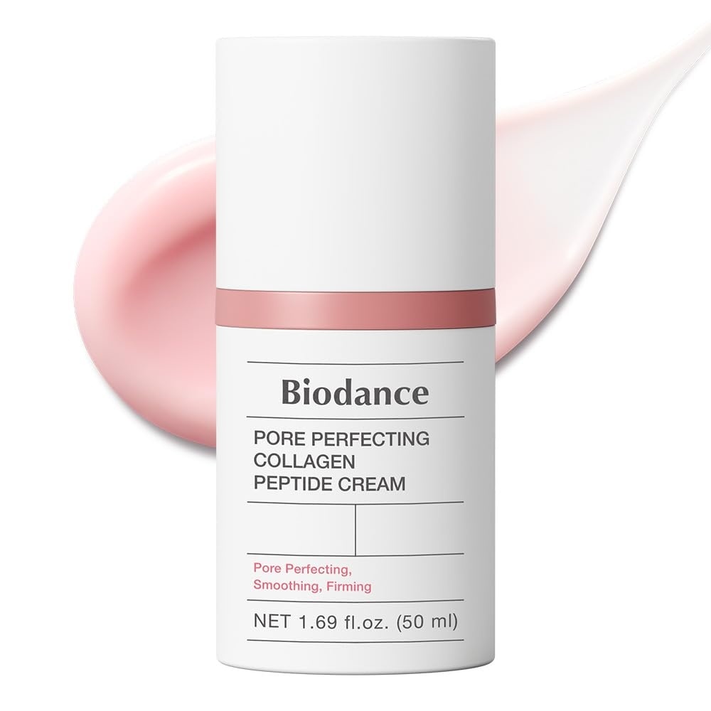 image:imageBIODANCE Pore Perfecting Collagen Peptide Cream Hydrating Plumping Pore Care Firming Facial Moisturizer Korean Skin Care Self Care Gifts for Women 169 fl ozCollagen