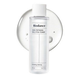 Biodance Skin Refining Mild PHA Toner, Gentle Exfoliating, Hydrating Face Toner for Sensitive Skin with Ceramides & NMF, Korean Skin Care | 5.07 fl.oz,150ml