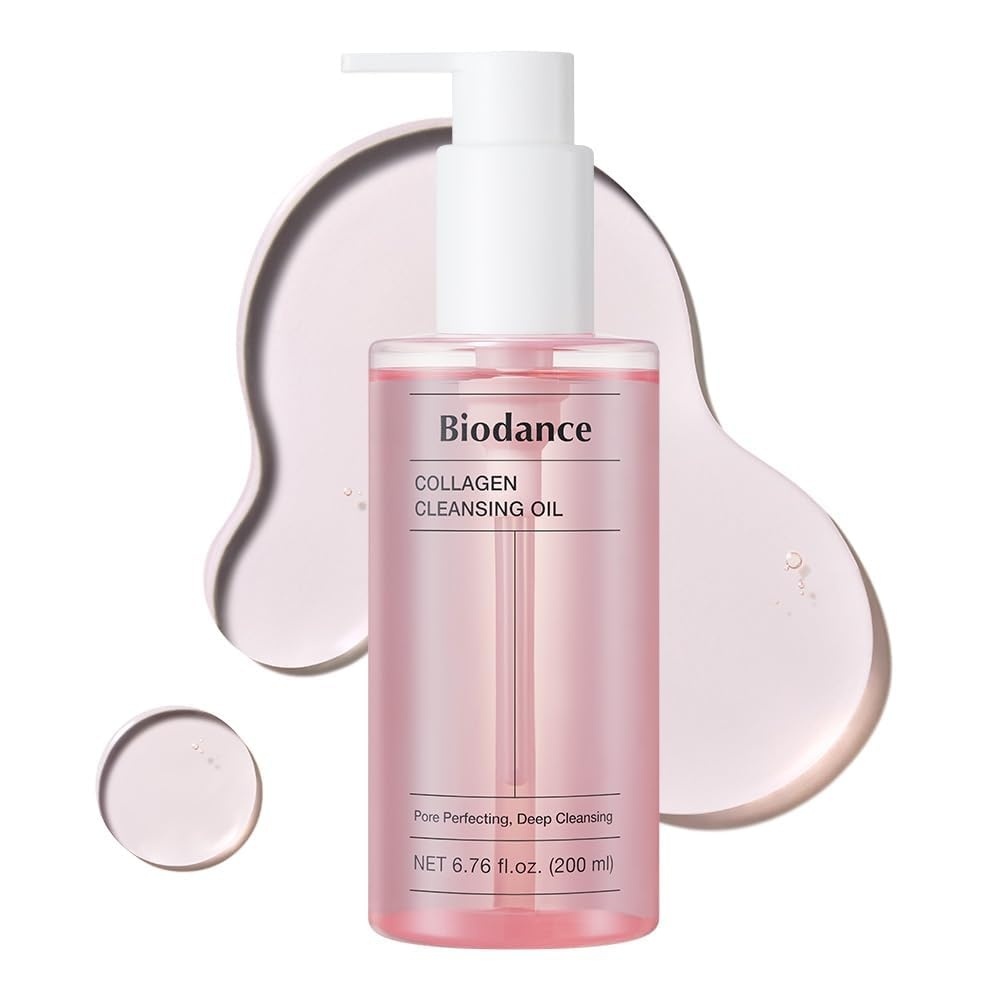 image:imageBIODANCE Collagen Cleansing Oil Facial Oil Cleanser Gentle Makeup Remover Bleackhed and Whitehead Remover for Sensitive Skin Korean Skin Care676 fl oz 200 ml