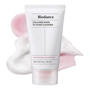 BIODANCE Collagen Mask To Foam Cleanser, 2-in-1 Pore Care and Hydrating Foaming Facial Cleanser for Sensitive Skin, Gentle Face Wash, Korean Skin Careㅣ5.07 fl. oz. (150 ml)(5.07 Fl Oz (Pack of 1))