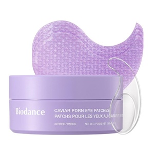 BIODANCE Hydrogel Eye Patches for Under Eye, Vita Niacinamide (60 Count) | Dull Spot Patches for Face & Uneven Skin Tone, Travel Essentials, Self Care Gifts for Women, Korean Skin Care(Caviar PDRN)
