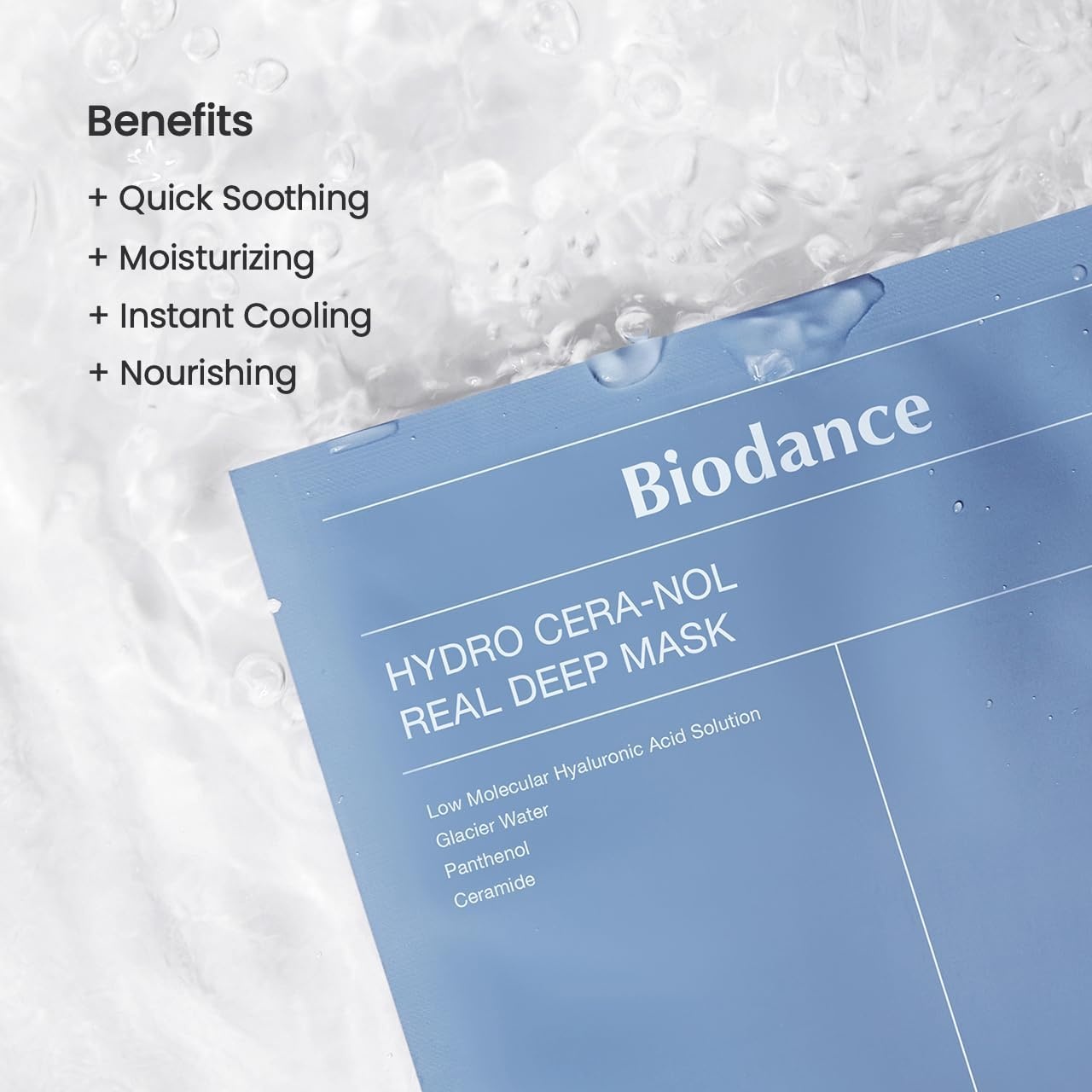 image:imageBIODANCE Repair Calming Mask Duo Set Ceramide Panthenol amp Sea Kelp Real Deep Mask Hydrating Calming Soothing Face Mask for Sensitive Skin Korean Skin Care Skin Care Set