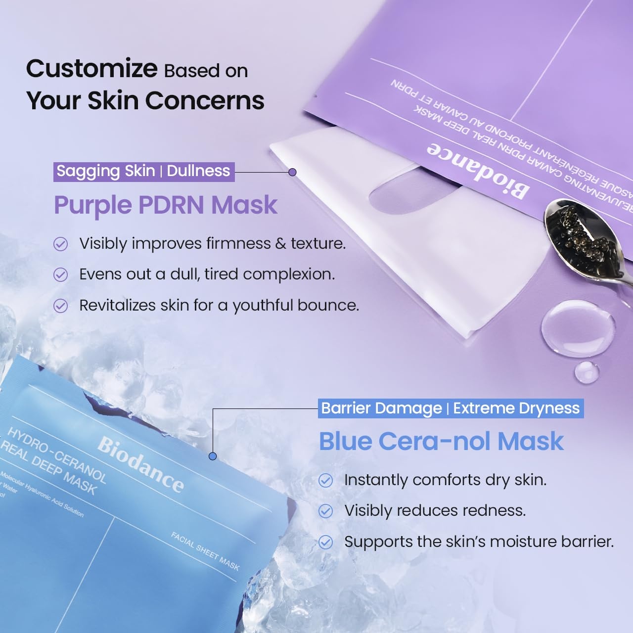 image:imageBIODANCE Barrier Rescue Duo Caviar PDRN amp Ceramide Panthenol Real Deep Overnight Gel Mask for Hydrating Plumping for Glass Skin Korean Skin Care Skin Care Set