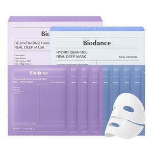 BIODANCE Barrier Rescue Duo: Caviar PDRN & Ceramide Panthenol Real Deep Overnight Gel Mask for Hydrating Plumping for Glass Skin, Korean Skin Care, Skin Care Set