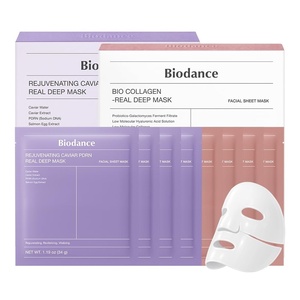 BIODANCE Luxury Holiday Duo: Caviar PDRN & Bio Collagen Real Deep Overnight Gel Mask for Plumping Hydration, Firming for Glass Skin, Korean Skin Care, Skin Care Set