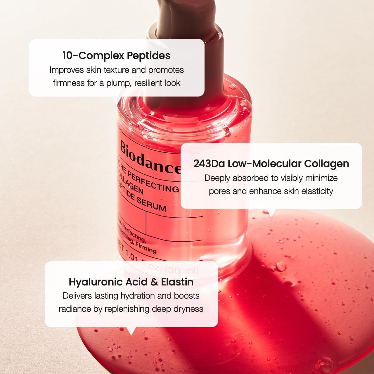 image:imageBIODANCE Collagen Pink Glow Trio Collagen Real Deep Mask amp Toner Pads amp Peptide Serum for Plumping Hydration Firming Korean Skin Care Skin Care Set